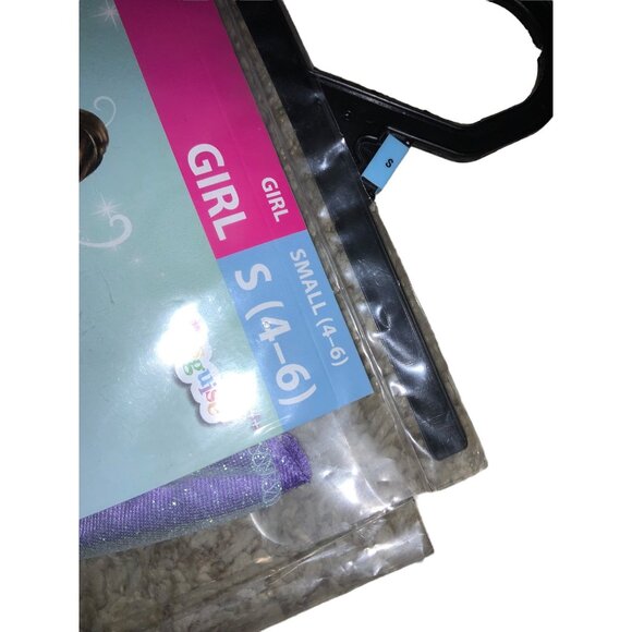 Princess Ariel Dress Halloween Costume Dress-up Play  Size Girls 4-6 Disney - Picture 8 of 11